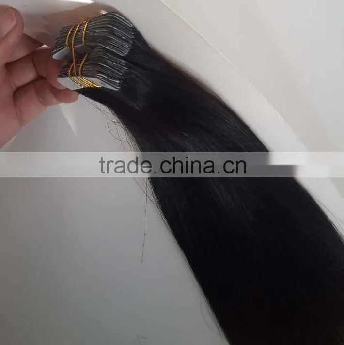 ombre remy tape hair extension virgin indian hair tape hair extension