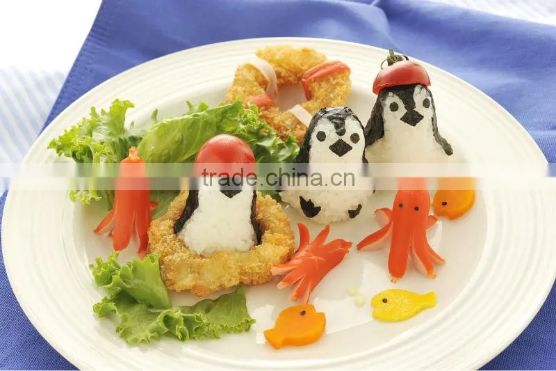 best cookware toys penguin cutter set animal rice ball