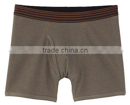 soft cotton basic men underwear boxer short