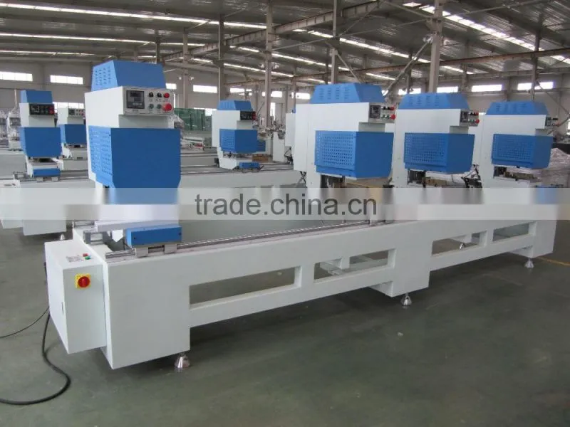 PVC Door-Window Welding & Cleaning Produce Line/welding &cleaning machine for pvc profile window door