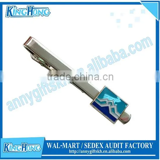 Soft enamel funny cheap tie clips bus