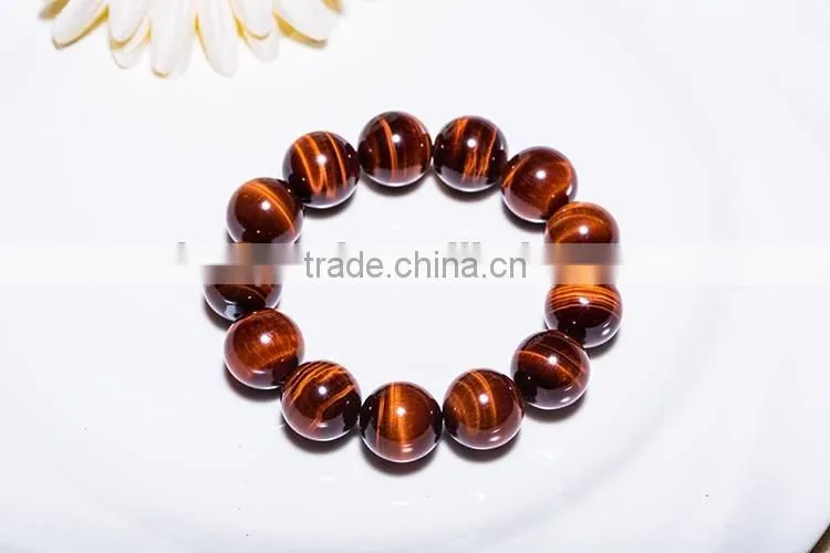 natural tiger eye rainbow bracelet for healing crystal crafts bracelet