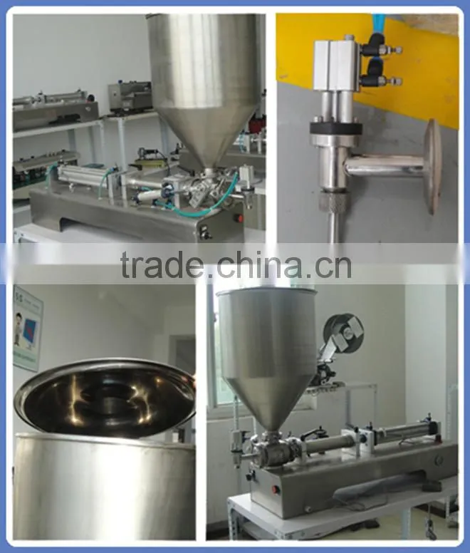 Semi-auto Skin Cream Paste Filling Machine