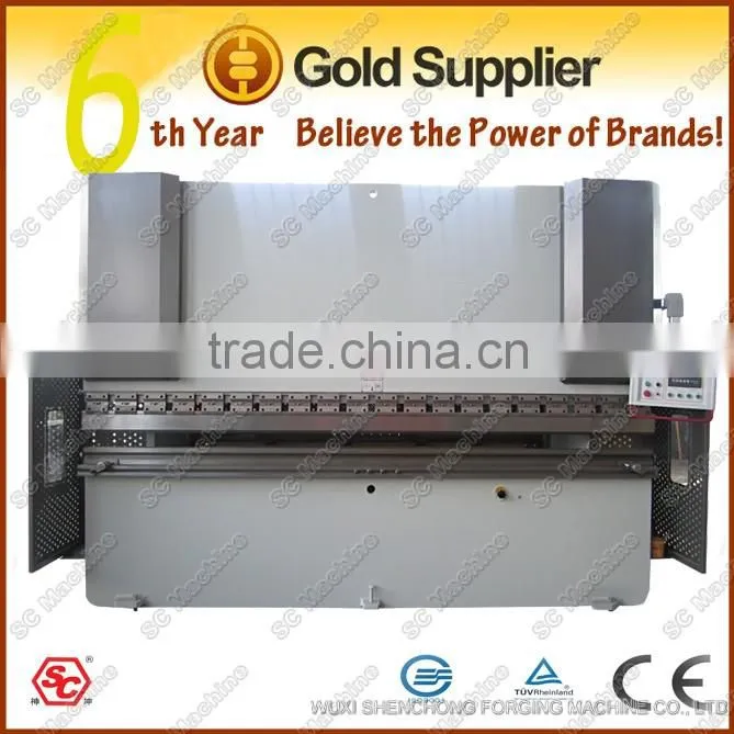 WC67Y-200T/3200 hydraulic press brake, hydraulic bending machine