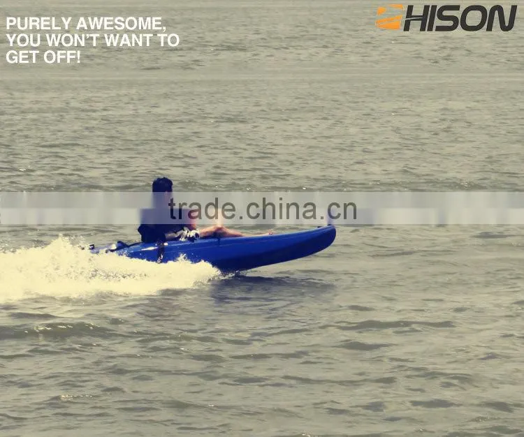 Hison fishing boat Jet Engine powered canoe kayak