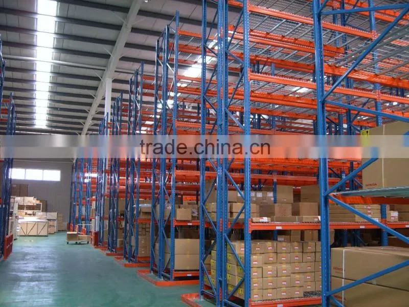 Excellent Quality Customized OEM Rack VNA Pallet Racking With Wheels