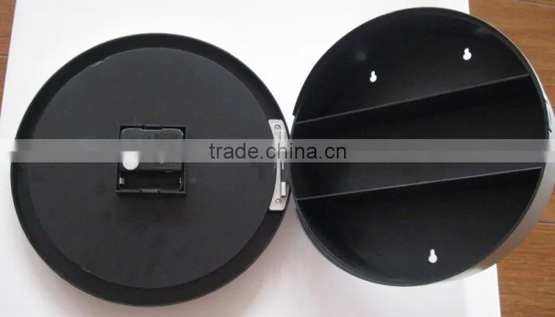 10 inch wall clock with hidden safe 2015