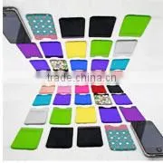 3m microfiber silicone cell phone sticker case card holder