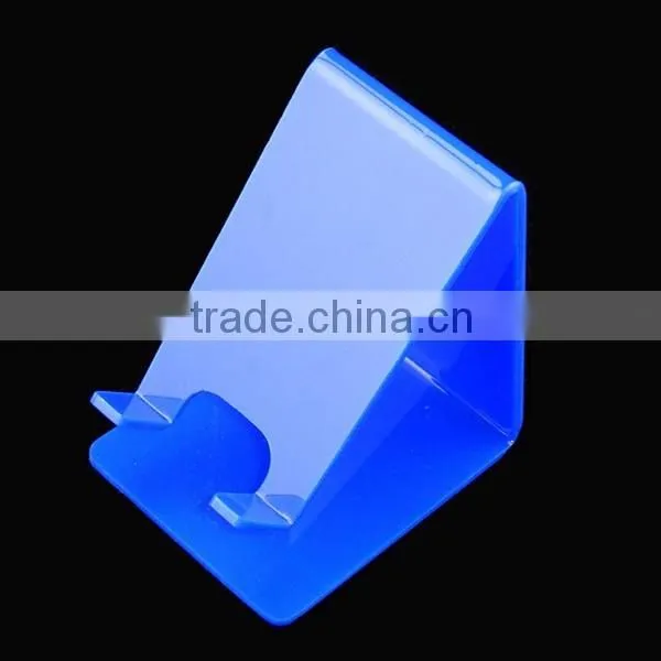 2016 best seller customized clear acrylic cell phone display holder