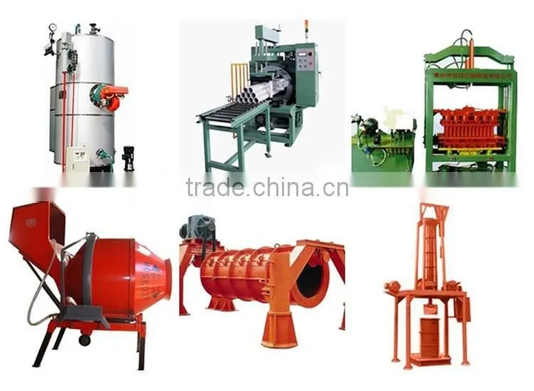 Vertical Concrete Pipe Machine Vibration