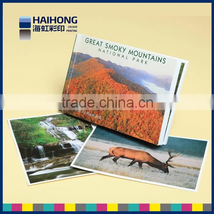 Personalised Printing Service - Elegant Postcard Book Printing