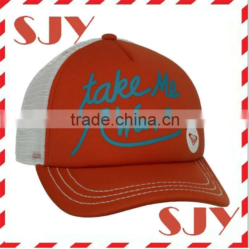 custom 5 panle mesh trucker adjustable caps,cotton promotion baseball cap