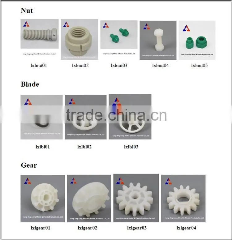 DN40*30*DN9.5*DN20MM 8 tine PVDF Plastic gear