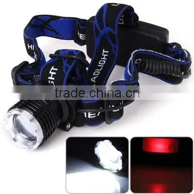 T25 1 x XM-L T6 3-Mode White Light 1000 lumen LED Headlamp