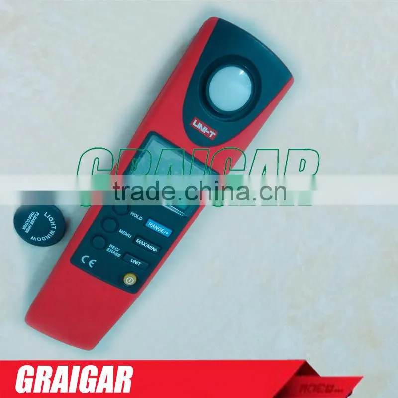 Free shipping! Digital Illuminometers UNI-T UT381 lux meter Photometer Luminance meter 4-speed range Auto Range&Data Hold