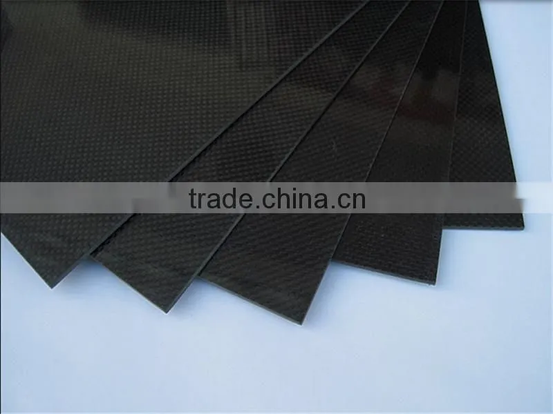 CFRP products hot sale glossy twill and plain carbon fiber sheets