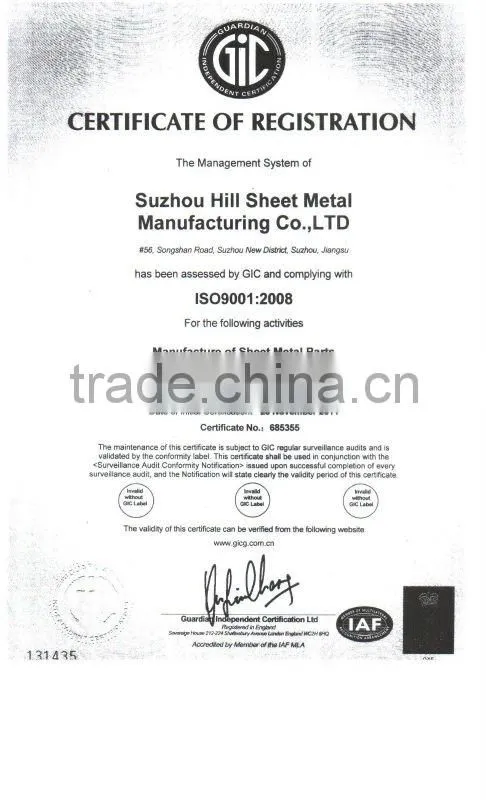 steel stamping parts