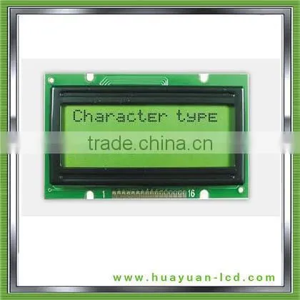 2.2inch 16x2 lines cob/stn lcd character display