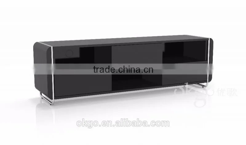 modern LED light tv cabinet
