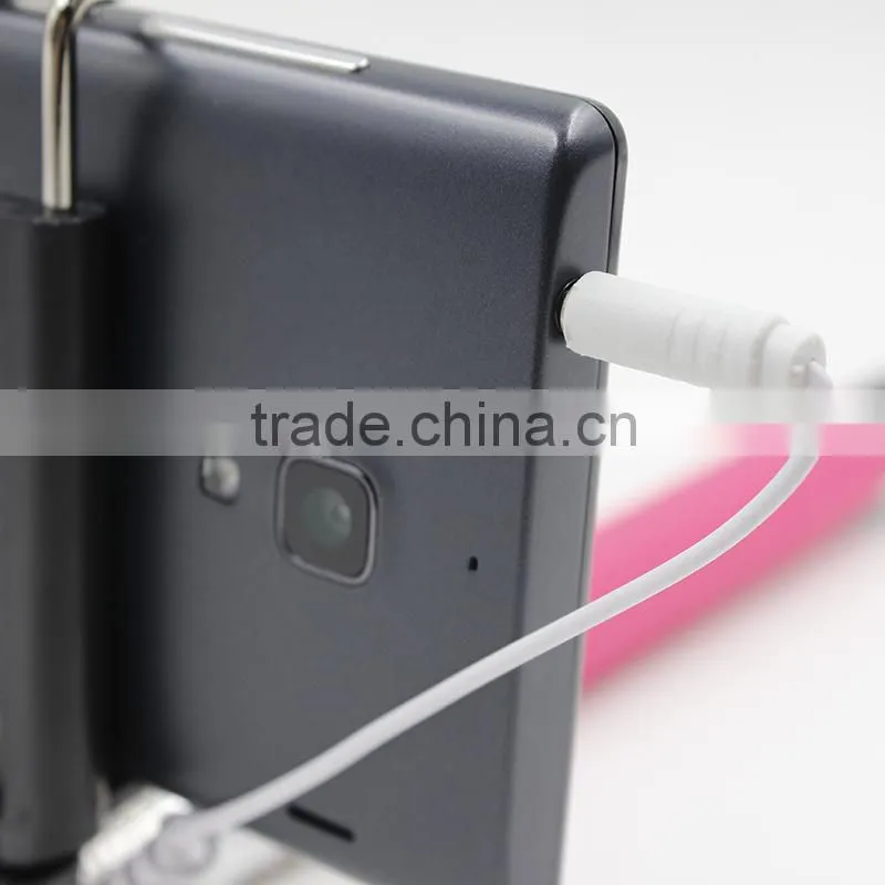 2015 Best Seller Z07-5s Cable Take Pole, Selfie Stick, Selfie Monopod