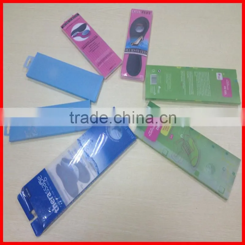 custom plastic printed box packaging with high quality