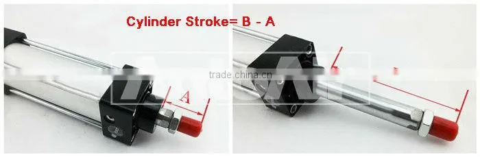 High Quality SC/SU series standard cylinder