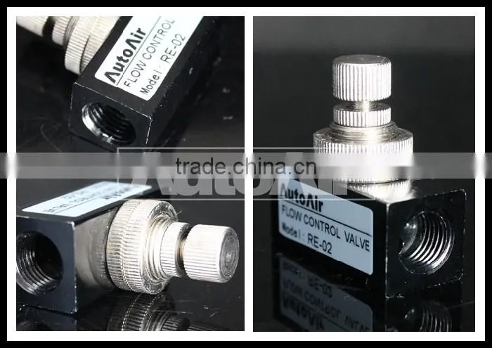 RE series Flow Control Valve,micro pneumatic valves