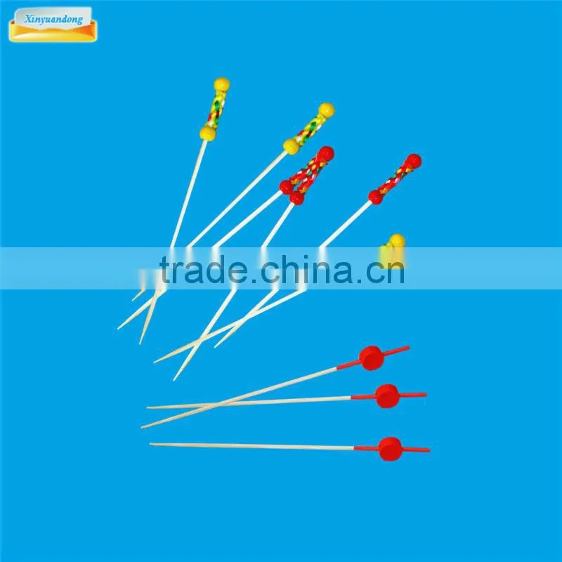 Bamboo fruit food forks for Child