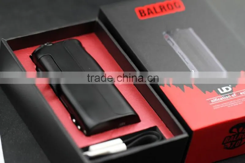 Good quality UD 70w 18650 Battery Balrog best vaping mod