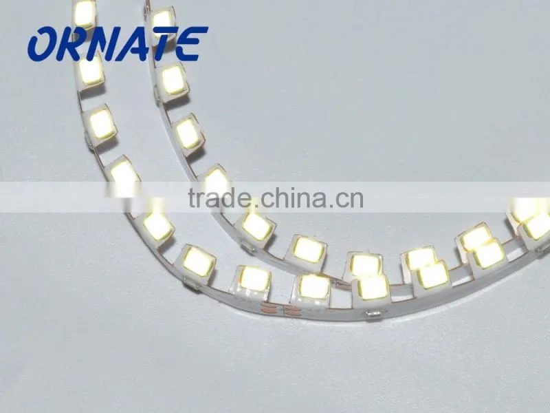 High visual Energy efficient double sided angle adjustable 2835 bendable led strip