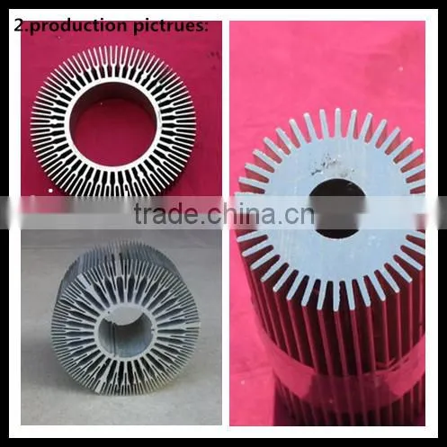 Aluminium alloy heat sink profiles