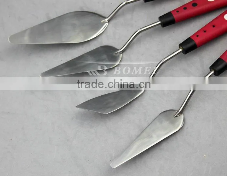 plastic handle stainless steel palette knife