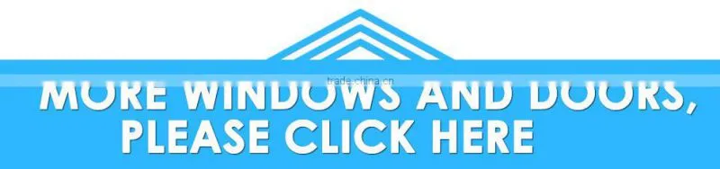 Made in china tilt and turn windows