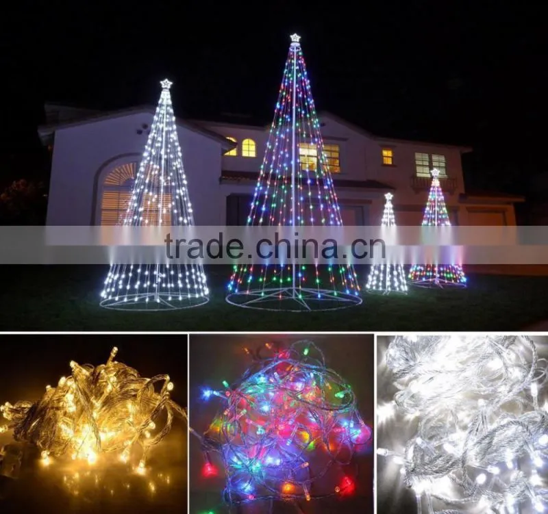 Good quality 100m 100 Bulbs LED String Light for Christmas with Connector/Christmas LED Light