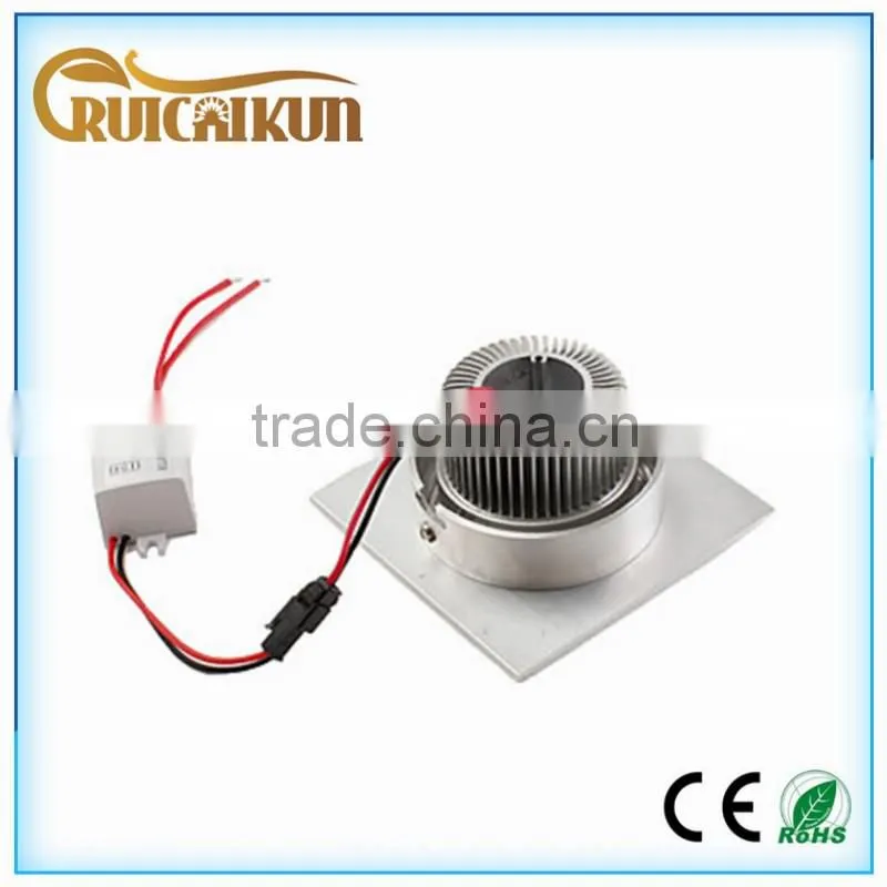 chinese factory 3w recessed downlight square led spot embed ceiling led