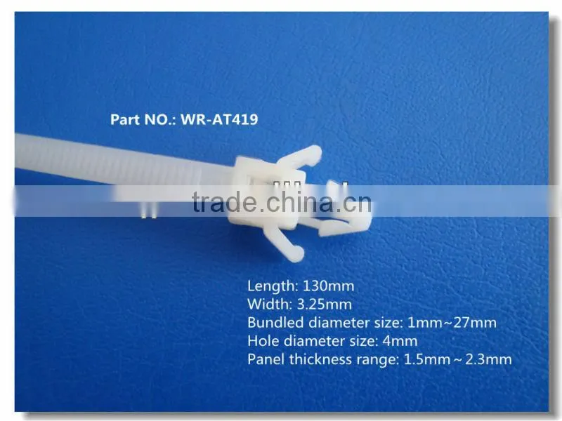 nylon cable tie for auto parts