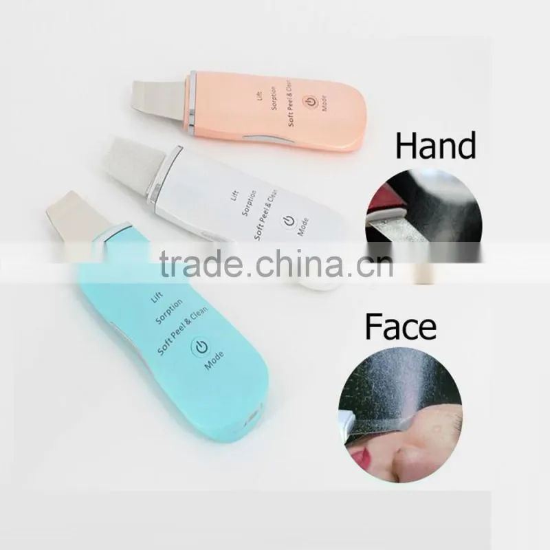 BPS2 New Updated Version ultrasonic skin lightening scrubber with blue light