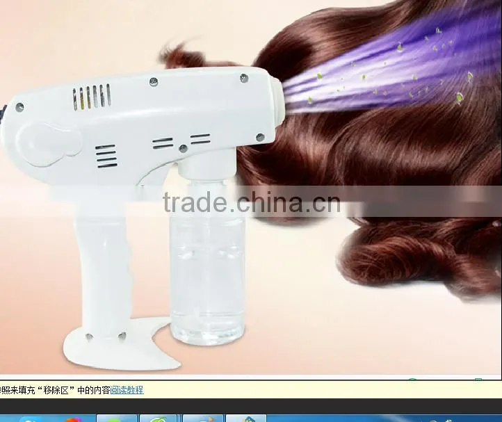 salon hair equipment Blue Ray hair nano spray machine nanometer spray pistol