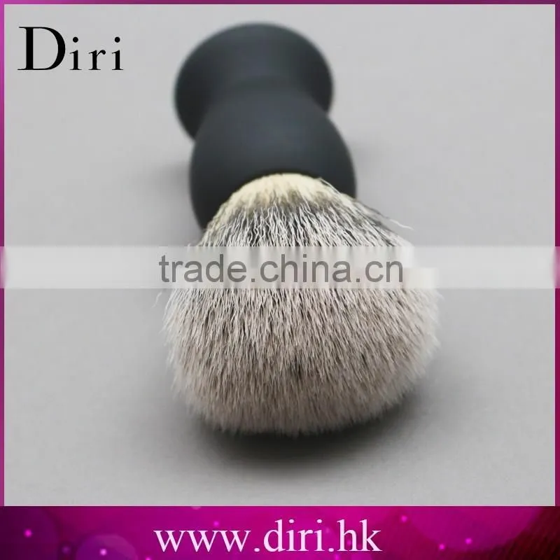 Wholesale rubber Boar shaving brush Men beard brush
