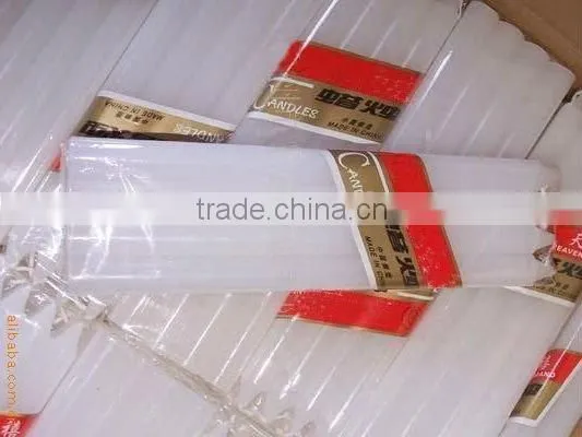 30g homeuse white candle with high quality