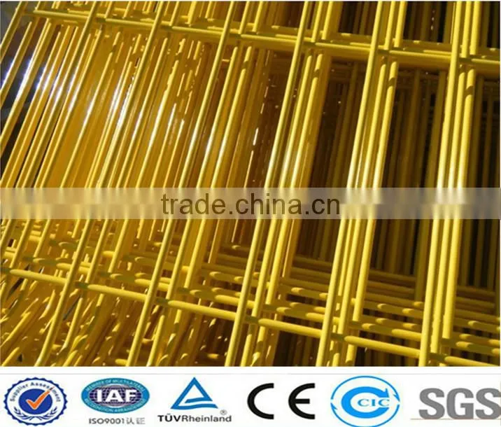 colorful PVC coated welded wire mesh panel