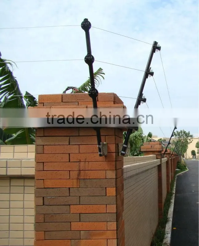 25mm fiberglass middle post electric fence plastic post for fence installation