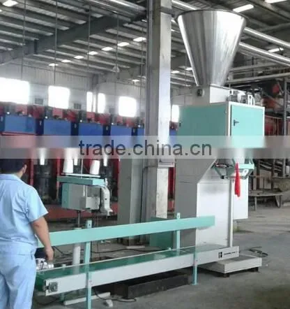 Wood pellets packing machine
