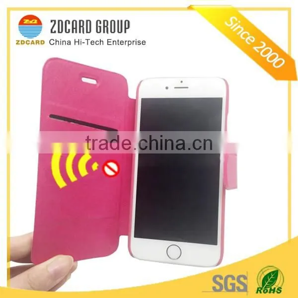mobile phone protector card holder rfid blocking phone case