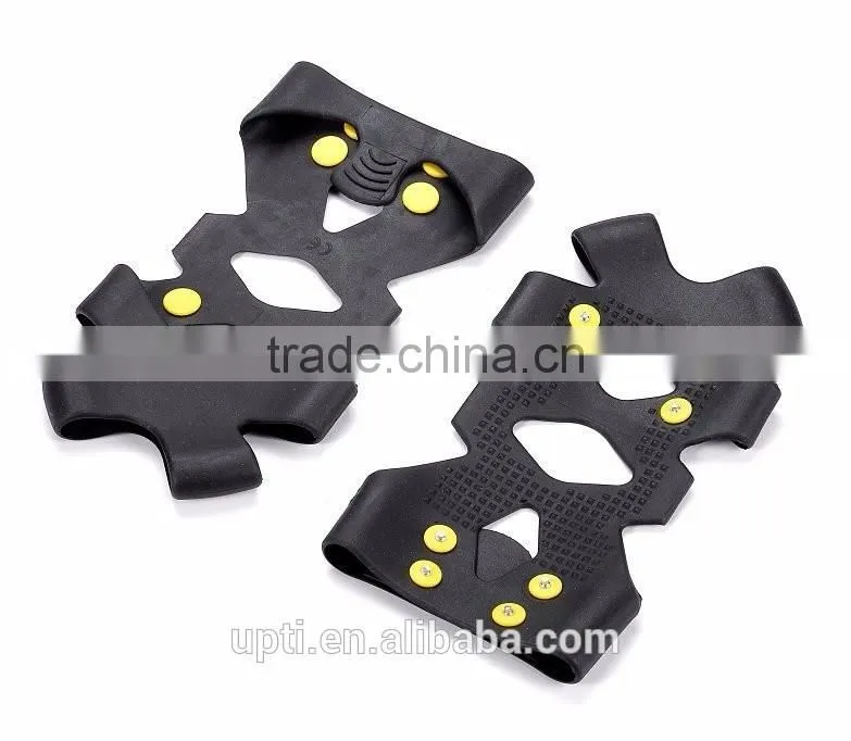 Taiwan Made High Quality Anti-Slip Snow and Ice Ribbon Shoe Grabber Snow and Ice Cleats
