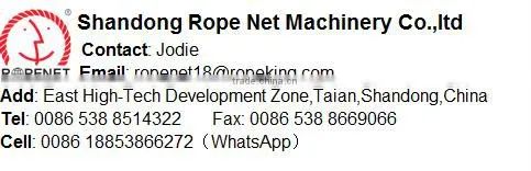 Hot sale rope making machine/M rope machine/Twisted rope machine