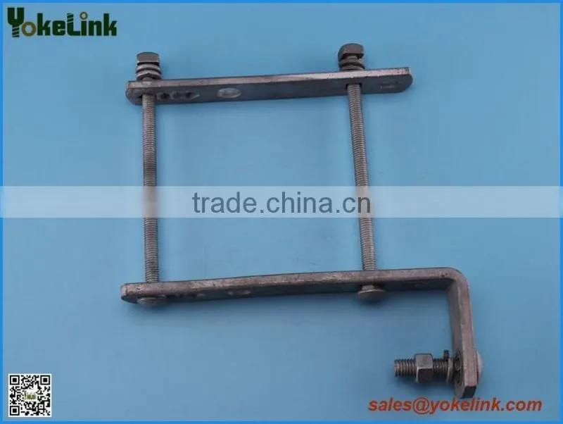 Utility Pole Crossarm Brackets for Cutouts / Arrestors