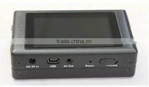 Mini Portable FPV Recorder Monitor Built-in 2.5" LCD with LCD TFT True Color