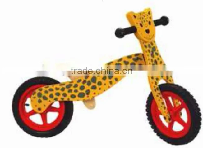 wooden bike