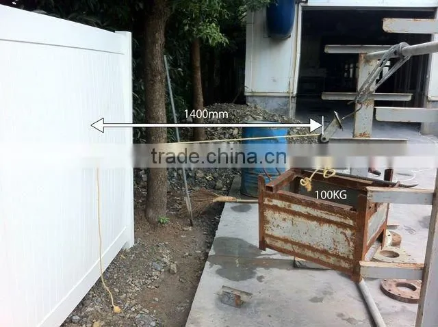 Plastic Vinyl PVC Pergola